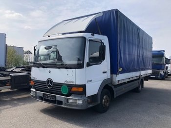Тентованный грузовик Mercedes-Benz Atego 815 Ladebordwand: фото 1 Тентованный грузовик Mercedes-Benz Atego 815 Ladebordwand: фото 1