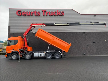 Scania R650 V8 NGS XT 8X4 + KIPPER + FASSI F275A.2.25 K  в лизинг Scania R650 V8 NGS XT 8X4 + KIPPER + FASSI F275A.2.25 K: фото 1
