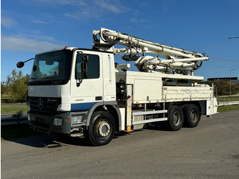 MERCEDESBENZ Actros 2632 6x4 with Putzmeister BSF 24-4 11 24m concrete pump в лизинг MERCEDESBENZ Actros 2632 6x4 with Putzmeister BSF 24-4 11 24m concrete pump: фото 1