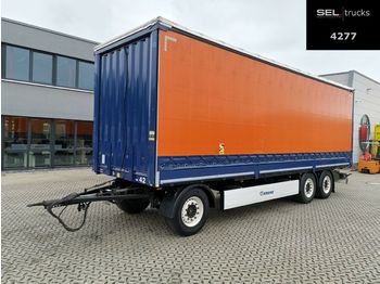 Тентованный прицеп Krone AD  / Aluklappen / EDSCHA / 3 Achsen: фото 1