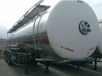 Полуприцеп-цистерна Для транспортировки химикатов MAISONNEUVE CHEMICALS/CHEMIE/CHEMICKAL INOX+ISOLIATION ADR+ABS 5xKAMER 33.665LTR CHEMICALS/CHEMIE/CHEMICKAL TRANSPORT INOX+ISOLIATION ABS+ADR 5xKAMER 33.665LTR: фото 1
