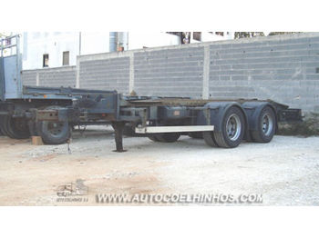 Прицеп-контейнеровоз/ Сменный кузов LECI TRAILER 2 ZS container chassis trailer: фото 1