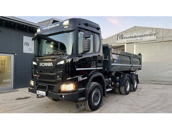 Самосвал Scania G450 XT: фото 1