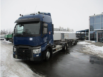 Грузовик-контейнеровоз/ Сменный кузов Renault T480 6x2 EURO 6 BDF + Kogel: фото 1 Грузовик-контейнеровоз/ Сменный кузов Renault T480 6x2 EURO 6 BDF + Kogel: фото 1
