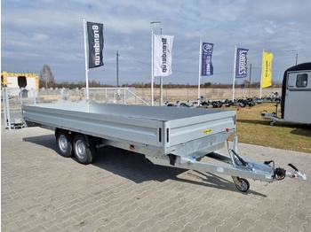 Humbaur HT 355221 GR 5,22 x 2,1m 3500kg GVW platform trailer ALU sides в лизинг Humbaur HT 355221 GR 5,22 x 2,1m 3500kg GVW platform trailer ALU sides: фото 1