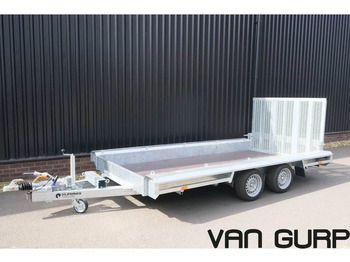 Новый Прицеп бортовой/ Платформа Vlemmix Machinetransporter 3500KG 400*180 2X AS 18: фото 1