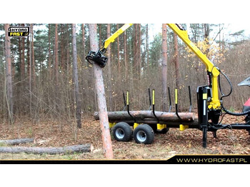 Hydrofast Timber Harvesting Trailer/Forstanhänger/Przyczepka do zrywki drewna H9 в лизинг Hydrofast Timber Harvesting Trailer/Forstanhänger/Przyczepka do zrywki drewna H9: фото 1
