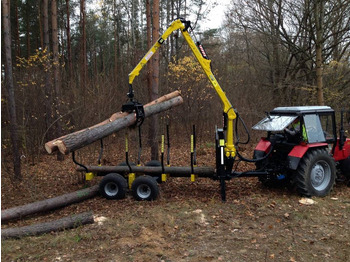 Hydrofast Timber Harvesting Trailer/Forstanhänger/Przyczepka do zrywki drewna H9 в лизинг Hydrofast Timber Harvesting Trailer/Forstanhänger/Przyczepka do zrywki drewna H9: фото 4