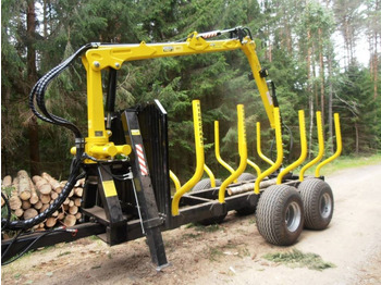 Hydrofast Timber Harvesting Trailer/Forstanhänger/Przyczepka do zrywki drewna H9 в лизинг Hydrofast Timber Harvesting Trailer/Forstanhänger/Przyczepka do zrywki drewna H9: фото 2
