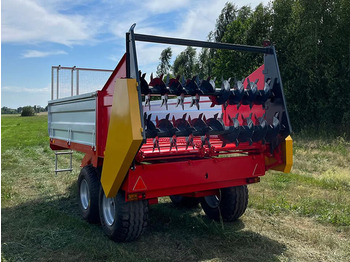 Roltrans Miststreuer / Manure spreader / Epandeur à fumier / Esparcidor de estiércol / Spandiletame / Разбрасыватель органических удобрений/ Rozrzutnik obornika N250/3 LEO 6 t в лизинг Roltrans Miststreuer / Manure spreader / Epandeur à fumier / Esparcidor de estiércol / Spandiletame / Разбрасыватель органических удобрений/ Rozrzutnik obornika N250/3 LEO 6 t: фото 5