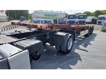 Krone SD Containerchassis 2x 20, 30, 40 ft deutscher Auflieger, ausziehbar в лизинг Krone SD Containerchassis 2x 20, 30, 40 ft deutscher Auflieger, ausziehbar: фото 1