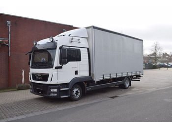 Тентованный грузовик MAN TGL 8.220 Schiebeplane 2xSchlafplatz Standheiz.: фото 1 Тентованный грузовик MAN TGL 8.220 Schiebeplane 2xSchlafplatz Standheiz.: фото 1