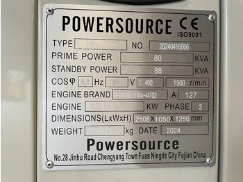 Perkins 1104A-44TG2 - 88 kVA Generator - DPX-19805  в лизинг Perkins 1104A-44TG2 - 88 kVA Generator - DPX-19805: фото 4