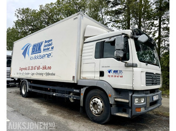 Грузовик с закрытым кузовом 2007 MAN TGM 18.280 - Skapbil - Sideåpning - Km: 462241: фото 1 Грузовик с закрытым кузовом 2007 MAN TGM 18.280 - Skapbil - Sideåpning - Km: 462241: фото 1