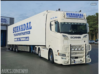 2021 Scania S-580 TREKKVOGN OG SEMITRALLE, EURO 6, GODT UTSTYRT в лизинг 2021 Scania S-580 TREKKVOGN OG SEMITRALLE, EURO 6, GODT UTSTYRT: фото 1