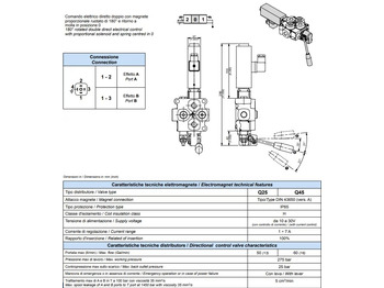 Galtech 2 Section Directional Control Valve Q45 60 L/min 16 GPM Electric Solenoi for agricultural machines, tractors,  sprayers, turners, cyclops, HDS loaders, construction machines, loaders, excavators, sweepers,  industrial machinery andhydraulically operated equipment в лизинг Galtech 2 Section Directional Control Valve Q45 60 L/min 16 GPM Electric Solenoi for agricultural machines, tractors,  sprayers, turners, cyclops, HDS loaders, construction machines, loaders, excavators, sweepers,  industrial machinery andhydraulically operated equipment: фото 5