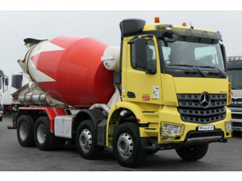 Автобетоносмеситель Mercedes-Benz AROCS 3240 / 8x4 / BETONOMIESZARKA 9 m3 / GRUSZKA LIEBHERR / EUR: фото 1 Автобетоносмеситель Mercedes-Benz AROCS 3240 / 8x4 / BETONOMIESZARKA 9 m3 / GRUSZKA LIEBHERR / EUR: фото 1
