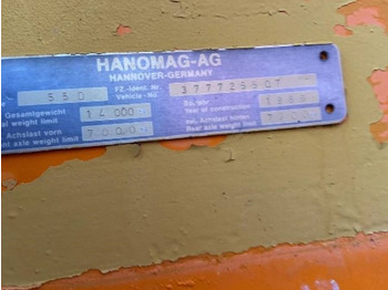 Hanomag 55 D  в лизинг Hanomag 55 D: фото 1