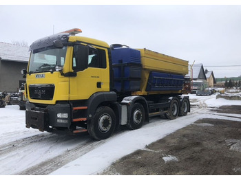 MAN TGS 32.360 8x4 piaskarka solarka schmidt euro5 pług в лизинг MAN TGS 32.360 8x4 piaskarka solarka schmidt euro5 pług: фото 3