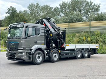 Новый Автоманипулятор, Грузовик бортовой/ Платформа MAN TGS 35.520 8x4 BL HIAB X-HIPRO 658 EP-6: фото 3