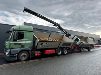 Mercedes-Benz 2545 6x2 Euro6 2-Seiten-Kipper ATLAS 145 KRAN  в лизинг Mercedes-Benz 2545 6x2 Euro6 2-Seiten-Kipper ATLAS 145 KRAN: фото 3