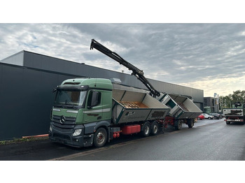 Mercedes-Benz 2545 6x2 Euro6 2-Seiten-Kipper ATLAS 145 KRAN  в лизинг Mercedes-Benz 2545 6x2 Euro6 2-Seiten-Kipper ATLAS 145 KRAN: фото 2