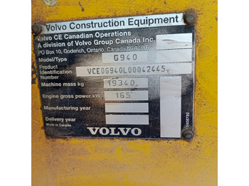 VOLVO G940 в лизинг VOLVO G940: фото 3