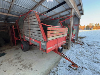 Техника для сенозаготовки Kverneland UN7000 unloading trailer: фото 3