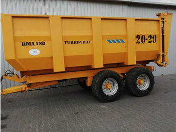 Przyczepa skorupowa 16 ton ROLLAND 20-29 TURBOVRAC в лизинг Przyczepa skorupowa 16 ton ROLLAND 20-29 TURBOVRAC: фото 1