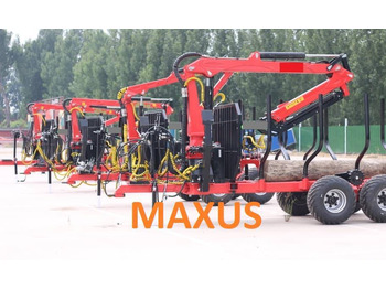 NEW MAXUS 6 TON Trailer + Crane 4.2 m Warranty | НОВА прицепа 6 ТОН + Кран 4,2 м MAXUS Гарантія в лизинг NEW MAXUS 6 TON Trailer + Crane 4.2 m Warranty | НОВА прицепа 6 ТОН + Кран 4,2 м MAXUS Гарантія: фото 2
