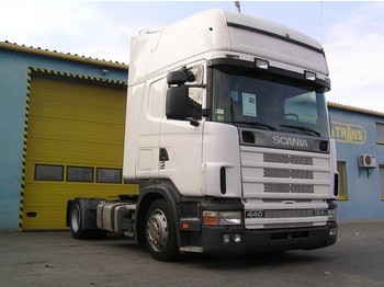 Тягач Scania 124 L 440 Manual Low Deck: фото 1