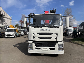 Новый Грузовик бортовой/ Платформа, Автоманипулятор ISUZU GIGA с КМУ 10 т: фото 2