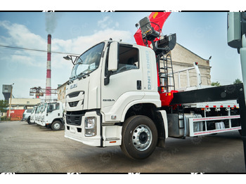 Новый Грузовик бортовой/ Платформа, Автоманипулятор ISUZU GIGA с КМУ 8 т: фото 5 Новый Грузовик бортовой/ Платформа, Автоманипулятор ISUZU GIGA с КМУ 8 т: фото 5