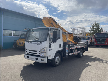 Новый Грузовик с подъемником ISUZU высота подъема 30.5 м: фото 2