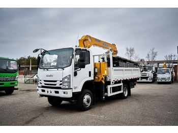 Новый Автоманипулятор Isuzu Elf 4WD c КМУ XCMG 5т: фото 3