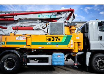 Новый Автобетононасос XCMG HB37V высота 37 м на шасси ISUZU: фото 5
