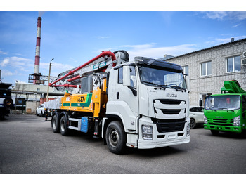Новый Автобетононасос XCMG HB37V высота 37 м на шасси ISUZU: фото 2