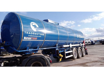 Новый Полуприцеп-цистерна Для транспортировки битума Nursan 3ANRS2: фото 3