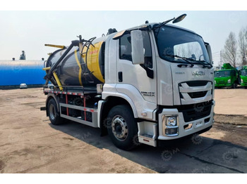 Новый Ассенизатор, илосос Ассенизатор (вакуумная машина) на шасси ISUZU 4x2 дв 151kw бочка 10м3 насос XD-360 с откидной з: фото 3 Новый Ассенизатор, илосос Ассенизатор (вакуумная машина) на шасси ISUZU 4x2 дв 151kw бочка 10м3 насос XD-360 с откидной з: фото 3
