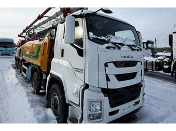 Автобетононасос Автобетононасос XCMG HB47V на шасси ISUZU 8x4 дв 338kw 47 метров: фото 3