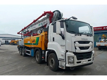 Автобетононасос Автобетононасос XCMG HB47V на шасси ISUZU 8x4 дв 338kw 47 метров: фото 5