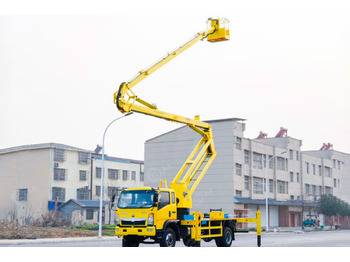 Автовышка Автовышка коленчатая Qingling GKS28 на шасси ISUZU 4Х2 дв 151kw высота подъёма 26м: фото 3