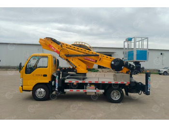 Автовышка Автовышка на шасси ISUZU 4Х2 дв 96kw высота подъёма 21м, 14 граней сечения стрелы: фото 2 Автовышка Автовышка на шасси ISUZU 4Х2 дв 96kw высота подъёма 21м, 14 граней сечения стрелы: фото 2