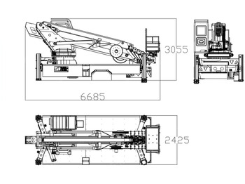 Грузовик с подъемником ISUZU