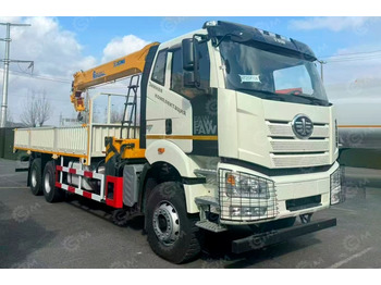 Бортовой грузовик/ Платформа Бортовой грузовик FAW 6x6 дв 309kw с кму XCMG SQS200-5 гп 8 тонн 5 секций длина стрелы 18,6м ку: фото 3 Бортовой грузовик/ Платформа Бортовой грузовик FAW 6x6 дв 309kw с кму XCMG SQS200-5 гп 8 тонн 5 секций длина стрелы 18,6м ку: фото 3
