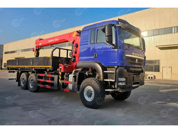 Бортовой грузовик/ Платформа Бортовой грузовик HOWO 6x6 дв 480лс кму КМУ SUNHUNK S3005 гп 12т: фото 4 Бортовой грузовик/ Платформа Бортовой грузовик HOWO 6x6 дв 480лс кму КМУ SUNHUNK S3005 гп 12т: фото 4