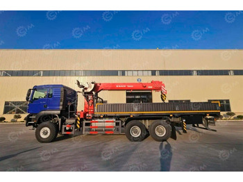 Бортовой грузовик/ Платформа Бортовой грузовик HOWO 6x6 дв 480лс кму КМУ SUNHUNK S3005 гп 12т: фото 5 Бортовой грузовик/ Платформа Бортовой грузовик HOWO 6x6 дв 480лс кму КМУ SUNHUNK S3005 гп 12т: фото 5