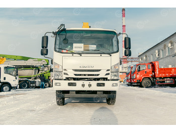 Бортовой грузовик/ Платформа Бортовой грузовик ISUZU 4x2 дв 139kw гп 6 тонн c кму VIGRUS SHS1254 гп 5т 4 секции стрела 12,8м: фото 4