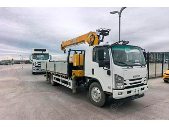 Бортовой грузовик/ Платформа Бортовой грузовик ISUZU 4x2 дв 151kw гп 6т кабина ELF c КМУ XCMG SQS157 гп 6,3т 4 секции 12.8м: фото 2 Бортовой грузовик/ Платформа Бортовой грузовик ISUZU 4x2 дв 151kw гп 6т кабина ELF c КМУ XCMG SQS157 гп 6,3т 4 секции 12.8м: фото 2