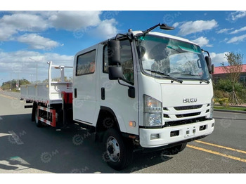 Бортовой грузовик/ Платформа Бортовой грузовик ISUZU 4x4 дв 138kw двойная кабина с кму WANBANG SQZ803 гп 4т, 3 секции, вылет: фото 2 Бортовой грузовик/ Платформа Бортовой грузовик ISUZU 4x4 дв 138kw двойная кабина с кму WANBANG SQZ803 гп 4т, 3 секции, вылет: фото 2